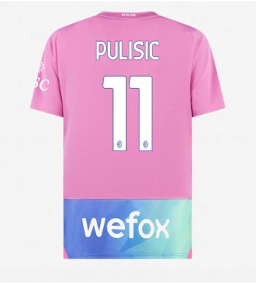 AC Milan Christian Pulisic #11 Tredje Tröja 2023-24 Kortärmad